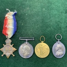 1914-15 Star Trio And TEM To