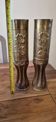 Ww1 trench art - art, shell