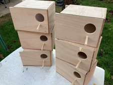 Budgie Nest Boxes with Perspex