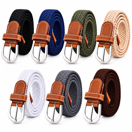 Mens braided stretch - mens, belt