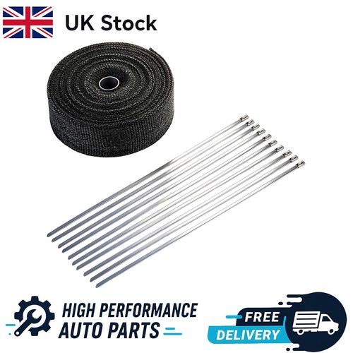 15m titanium black heat wrap - 15m,