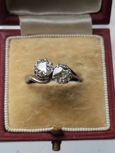 Antique platinum old cut - 💎antique,