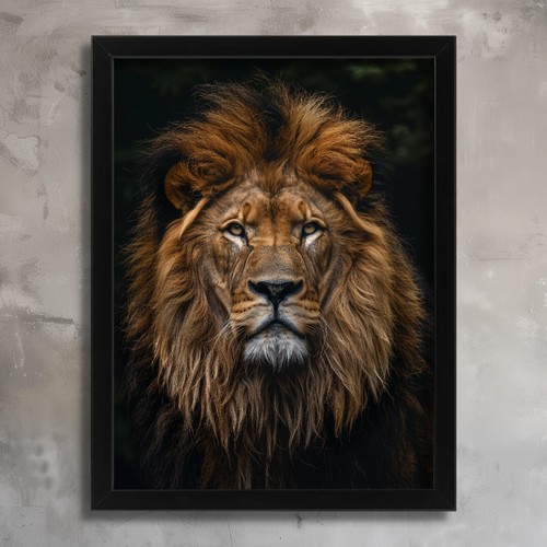 Big cat lion art - cat,