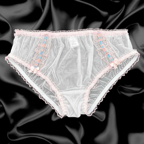White sheer sissy soft - white, nylon