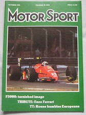 Motor Sport October 1988