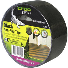 Black Croc 48mm Grip Anti-Slip