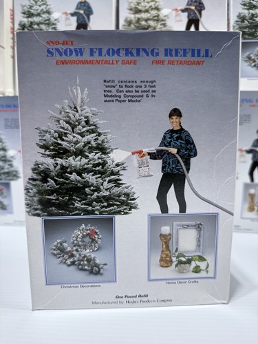 Vintage sno jet - snow, flocking