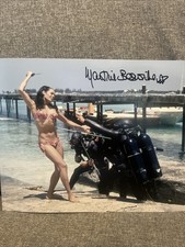 Martine Beswick Thunderball James Bond Autographed Photo #5