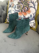 Green Suede Kurt Geiger Ankle