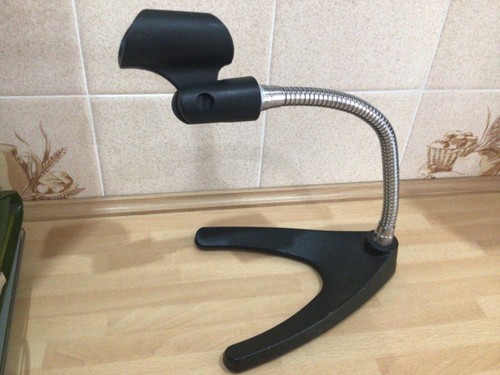 Vintage microphone stand - microphone,