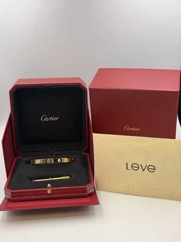 Cartier love bangle 18kt - love,