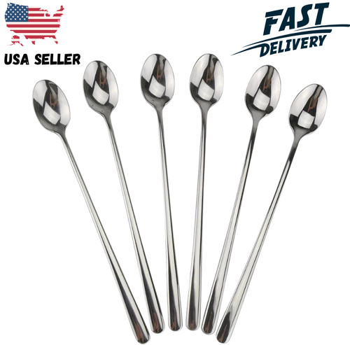 Long handle spoon inch - 9-inch, iced