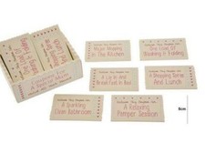 Wooden Mum Mummy Voucher treat
