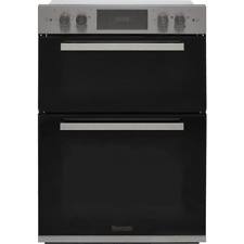 NEW Baumatic BOS205X Built-In 88cm Electric Double Oven Stainless Steel -COLLECT