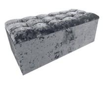 LARGE CRUSHED VELVET DIAMANTE