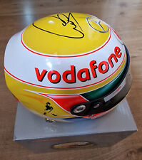 Genuine Signed Sir Lewis Hamilton Official 2011 Vodafone McLaren 1:2 Helmet