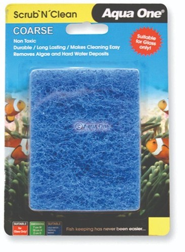 Aqua one scrub clean - one, n