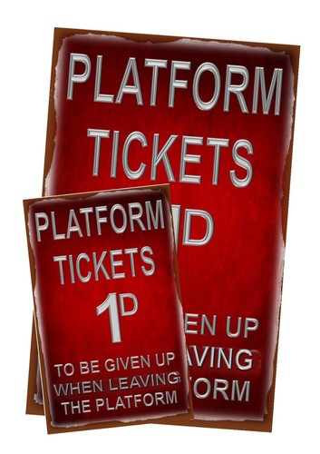 Railway station platform - station,