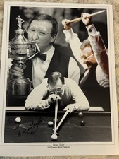 Dennis Taylor Snooker Signed