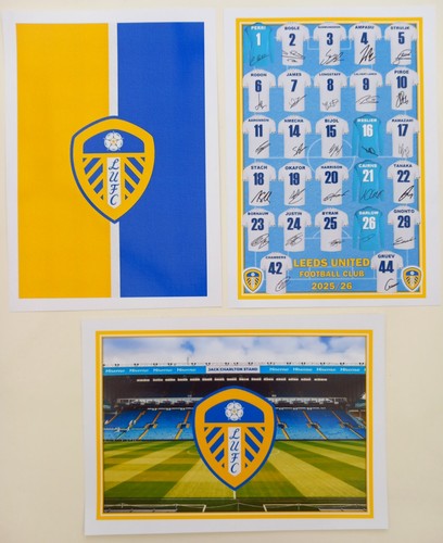 Leeds united glossy a4 - leeds,