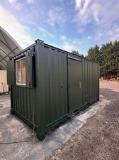 20x8ft Site Office Canteen, Staff Changing Room, Shipping Container