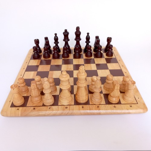 Chess checkers set solid - checkers,