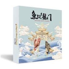 Piececool 3d Model Kits Dragon Gate Carps Metal Puzzle halloween Kits Toys Gifts