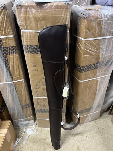 Premier leather gun slip - leather, up