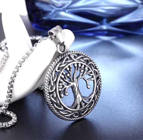 Tree life necklace pendant - necklace,