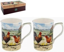 Farmyard Cockerel Coffee Mug
