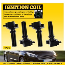 4x Pencil Ignition Coil Pack