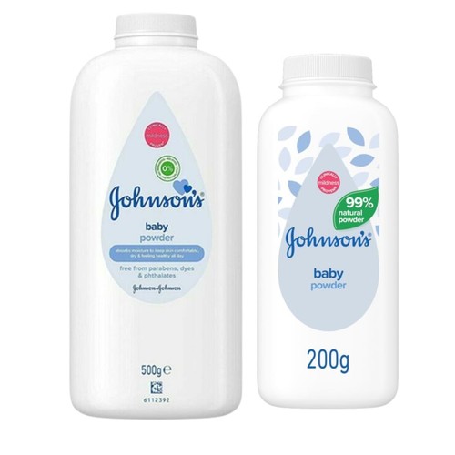 Johnsons baby powder talc - powder,