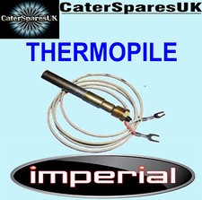 IMPERIAL GAS FRYER THERMOPILE TWIN 2 LEAD P/N 1096 HEAT PILOT SENSOR  PARTS