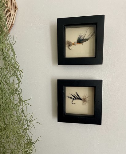 Pair framed decorative - framed,