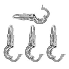  4pcs Quick Release Snap Hooks: Horse Harness Equestrian Training Horse Saddles