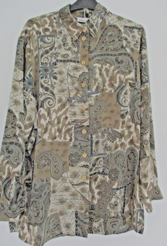 Basler green brown silk feel - ,