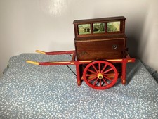 Vintage Barrow   Piano  Wooden Musical porters cart 