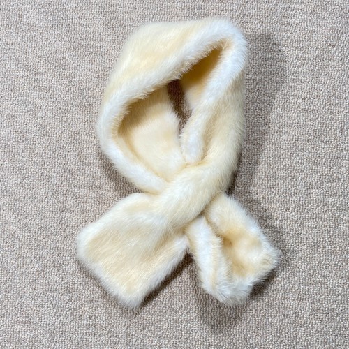 Faux fur shawl - faux, womens