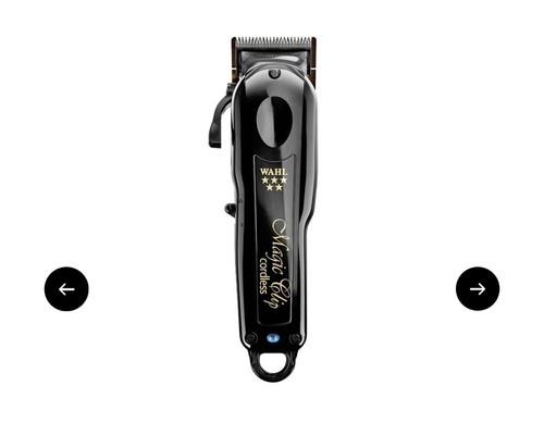 Wahl black and gold - and, clipper