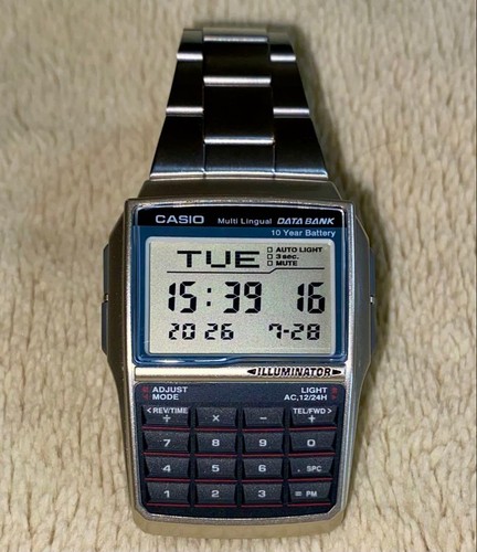 Casio data bank main - bank, 2888