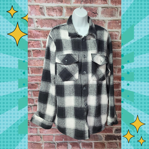 Women primark plaid button - women's,