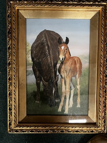 Antique original mare foal - antique,