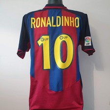 RONALDINHO 10 Barcelona Shirt