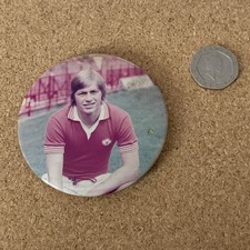Brian Greenhoff Vintage 1970s Manchester United Badge