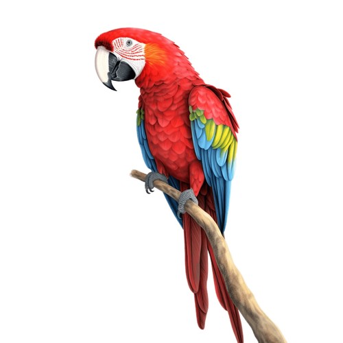 Parrot bird macaw - parrot,