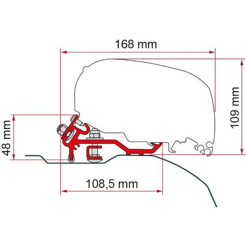 Bracket kit for - bracket,