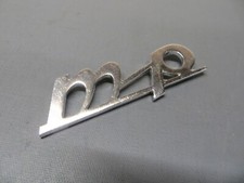 Genuine Italian  N.O.S Italian Piaggio  Vespa APE MP  Script Badge