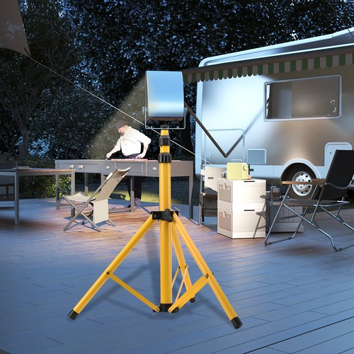 Single head floodlight tripod - single,