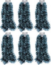 6 X 2M Chunky Tinsel Christmas