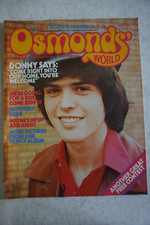 Osmonds World Magazine issue
